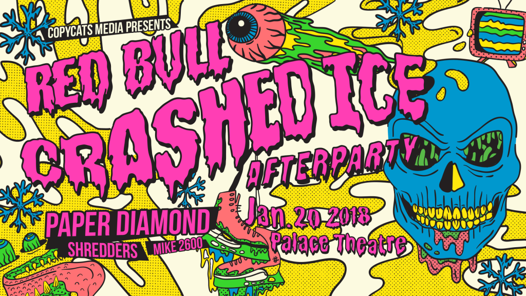 Red Bull Crashed Ice Afterparty Event Banner